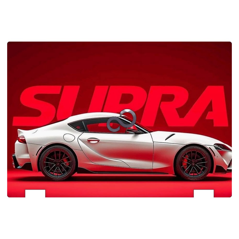 Fujitsu LifeBook E546 laptop skin - White Supra Studio Shot