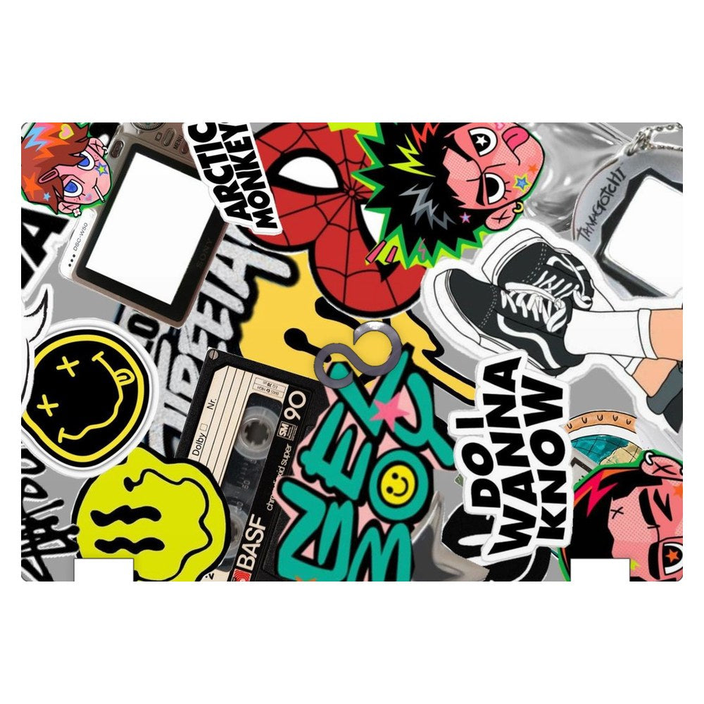 Fujitsu LifeBook E546 laptop skin - Y2K Nostalgia
