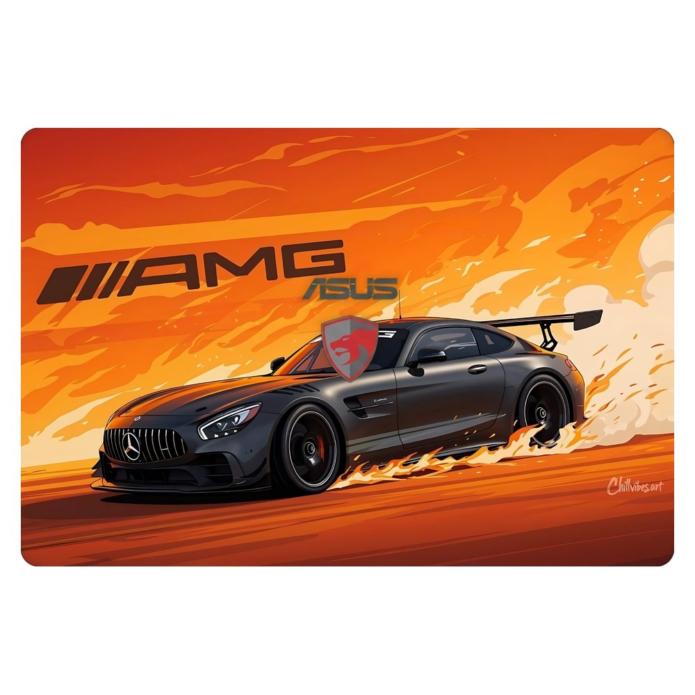 ASUS ROG G551J laptop skin - AMG GT Drift
