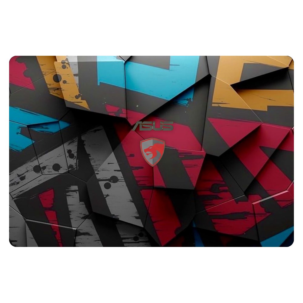 ASUS ROG G551J laptop skin - Angled Blocks