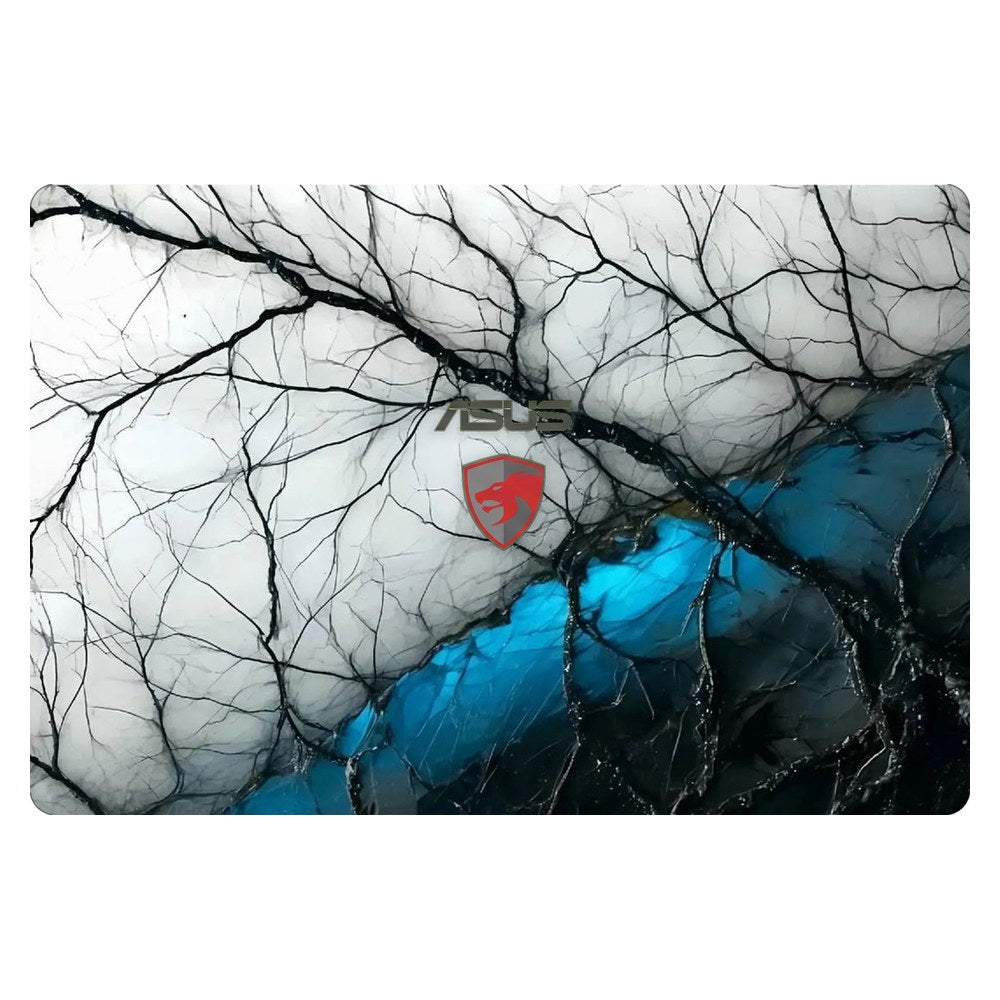 ASUS ROG G551J laptop skin - Blue Ice Fractal