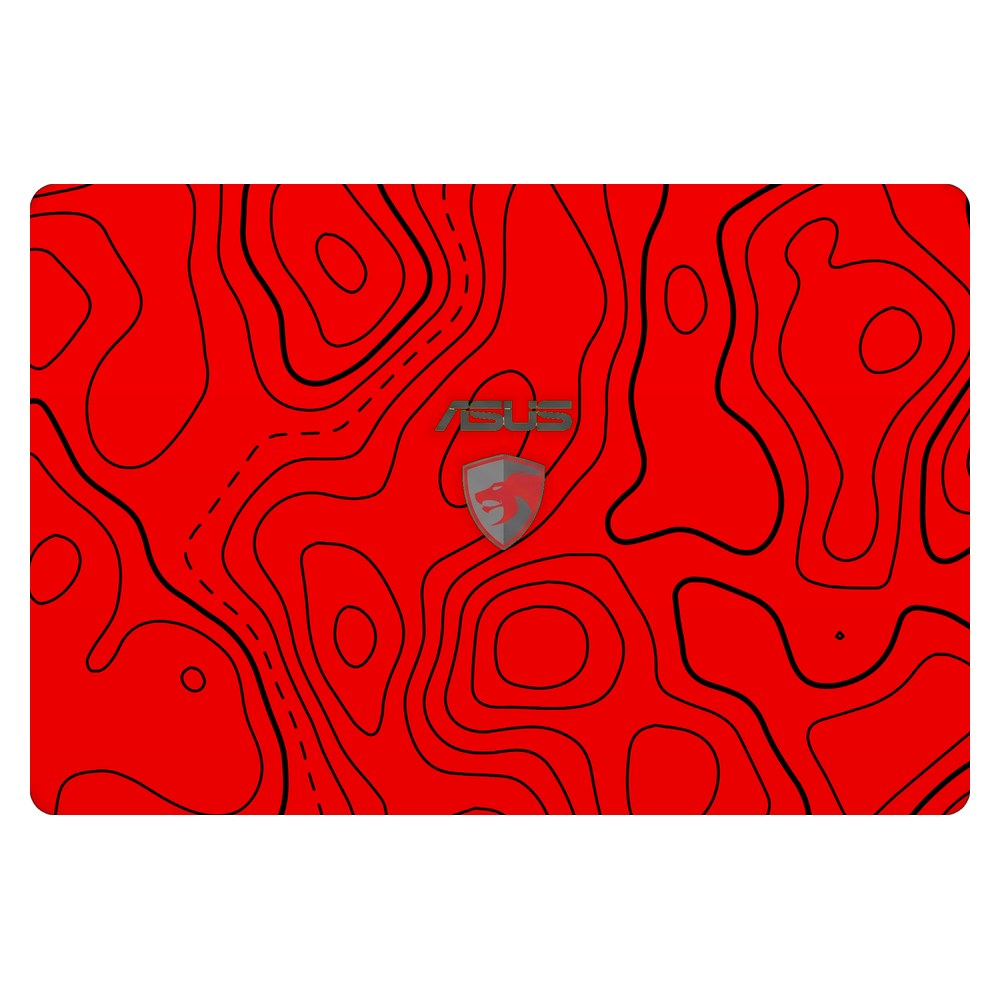 ASUS ROG G551J laptop skin - Damascus Red