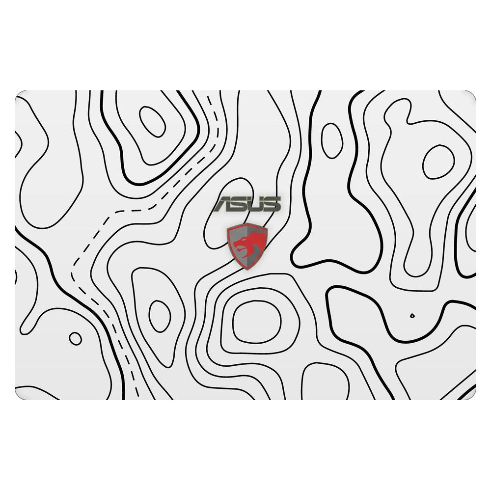 ASUS ROG G551J laptop skin - Damascus White