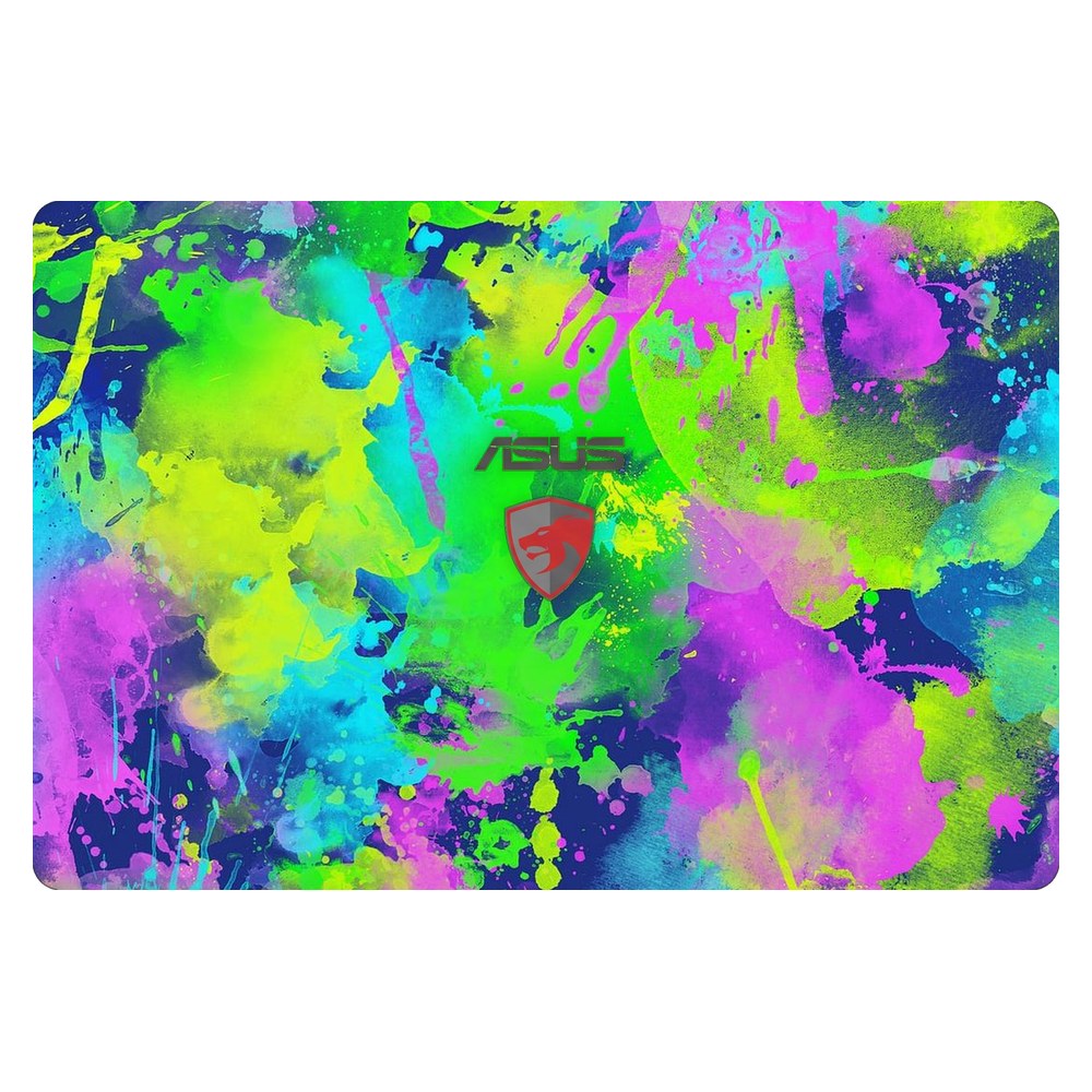 ASUS ROG G551J laptop skin - Electric Artistic Backdrop