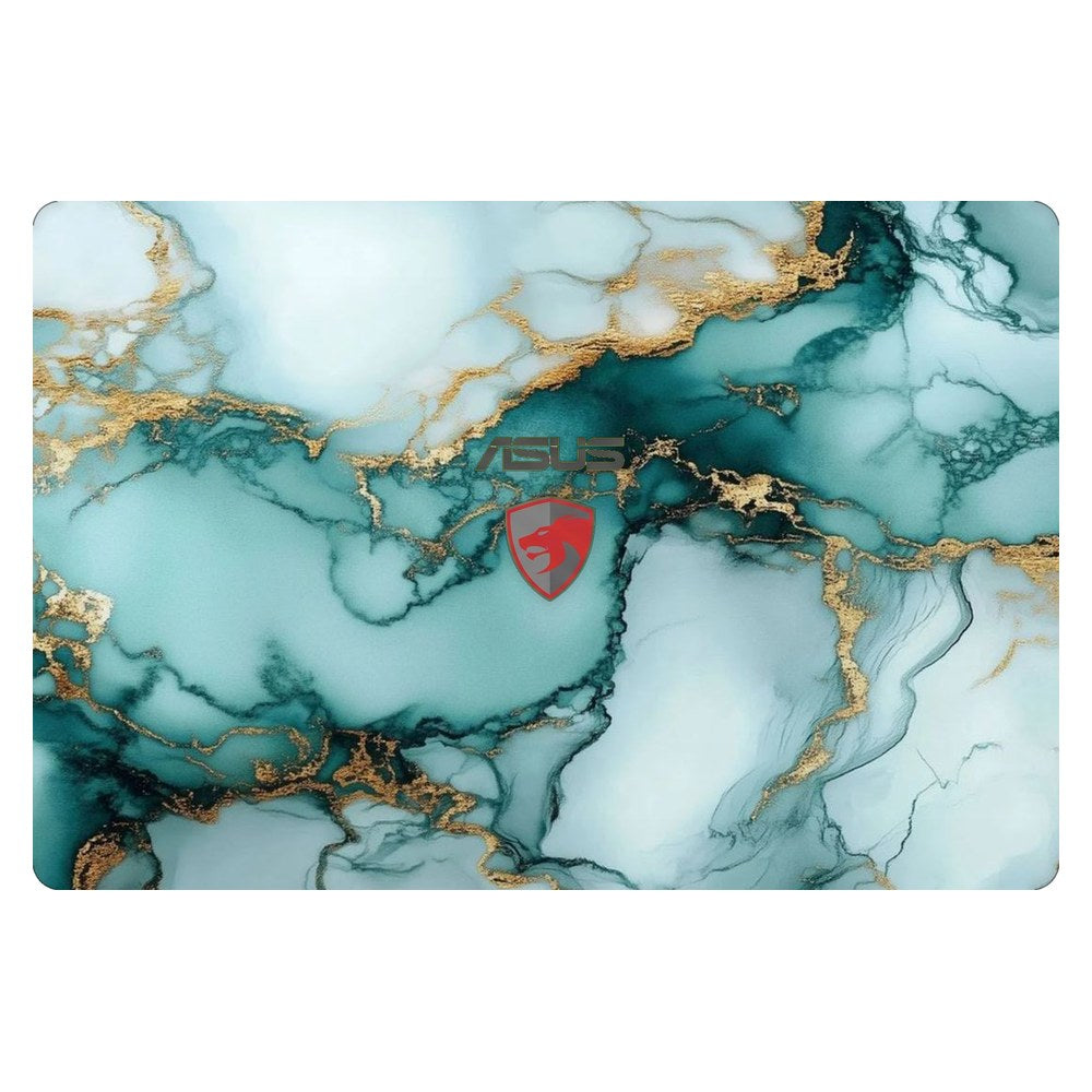 ASUS ROG G551J laptop skin - Emerald Fluid Art