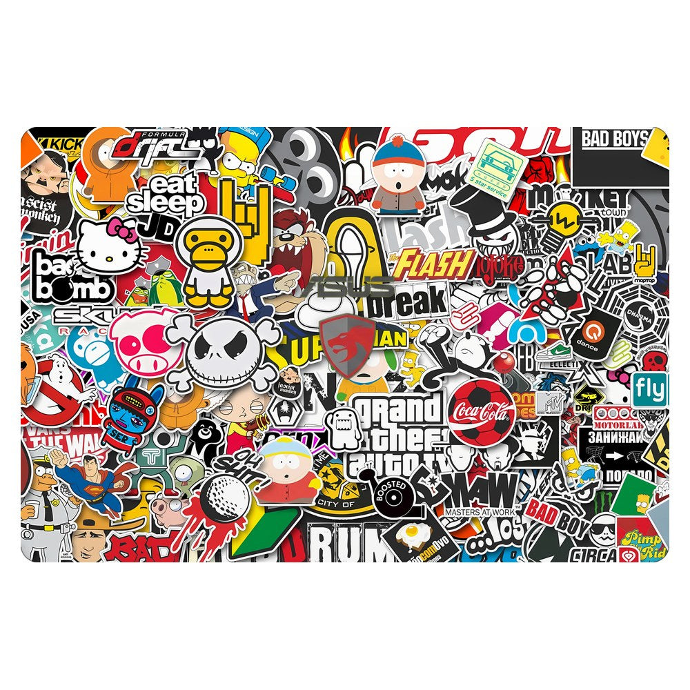 ASUS ROG G551J laptop skin - GTA Abstract