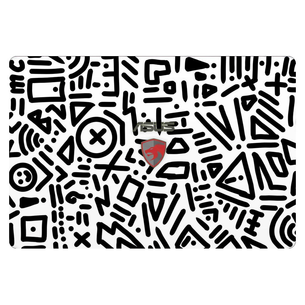 ASUS ROG G551J laptop skin - Playful Doodle Elements