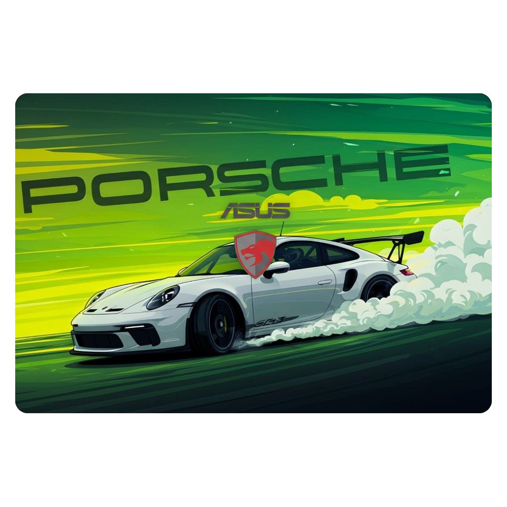 ASUS ROG G551J laptop skin - Porsche Green Drift