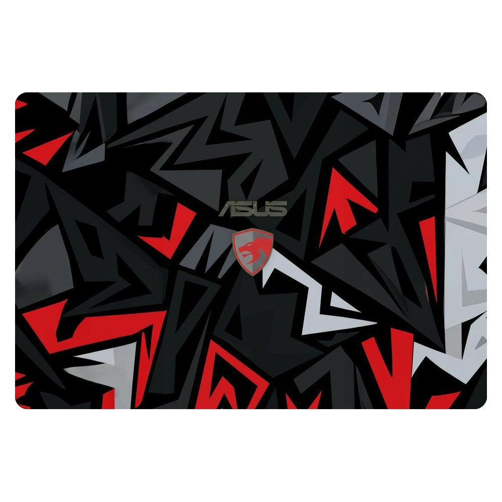 ASUS ROG G551J laptop skin - Red Graffiti