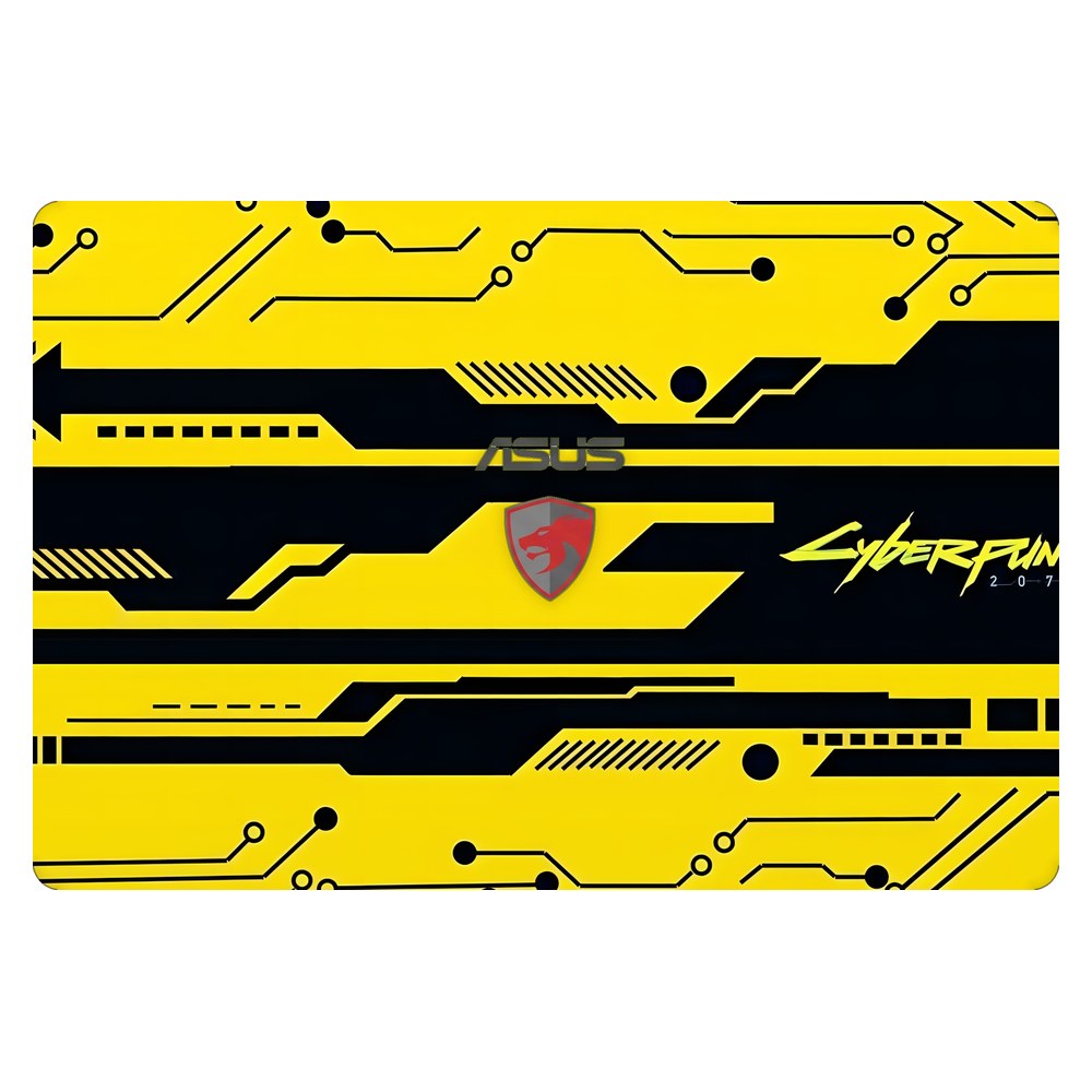 ASUS ROG G551J laptop skin - Yellow Circuit