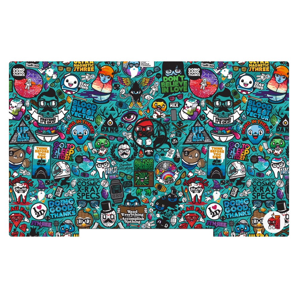 Dell G7 7590 P82F laptop skin - Blue Sketch