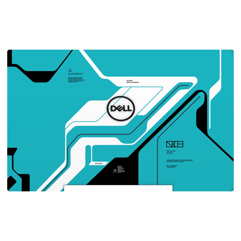 Dell G7 7590 P82F laptop skin - Cyber Blue