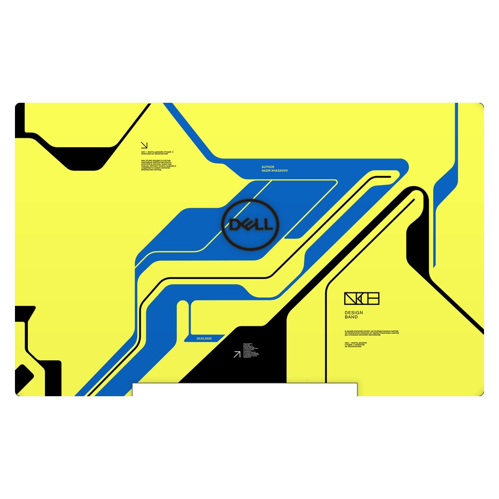 Dell G5 5590 P82F laptop skin - Cyber Yellow