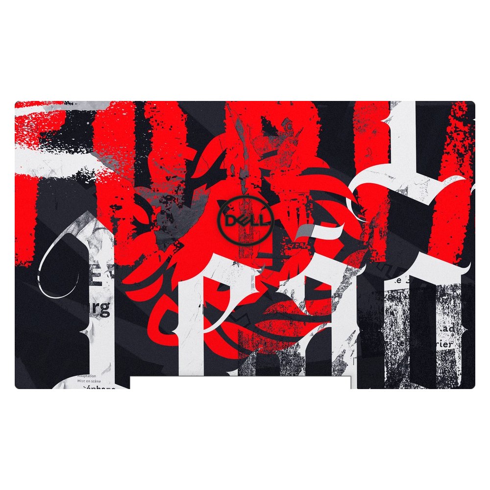 Dell G7 7590 P82F laptop skin - Distressed Red Art
