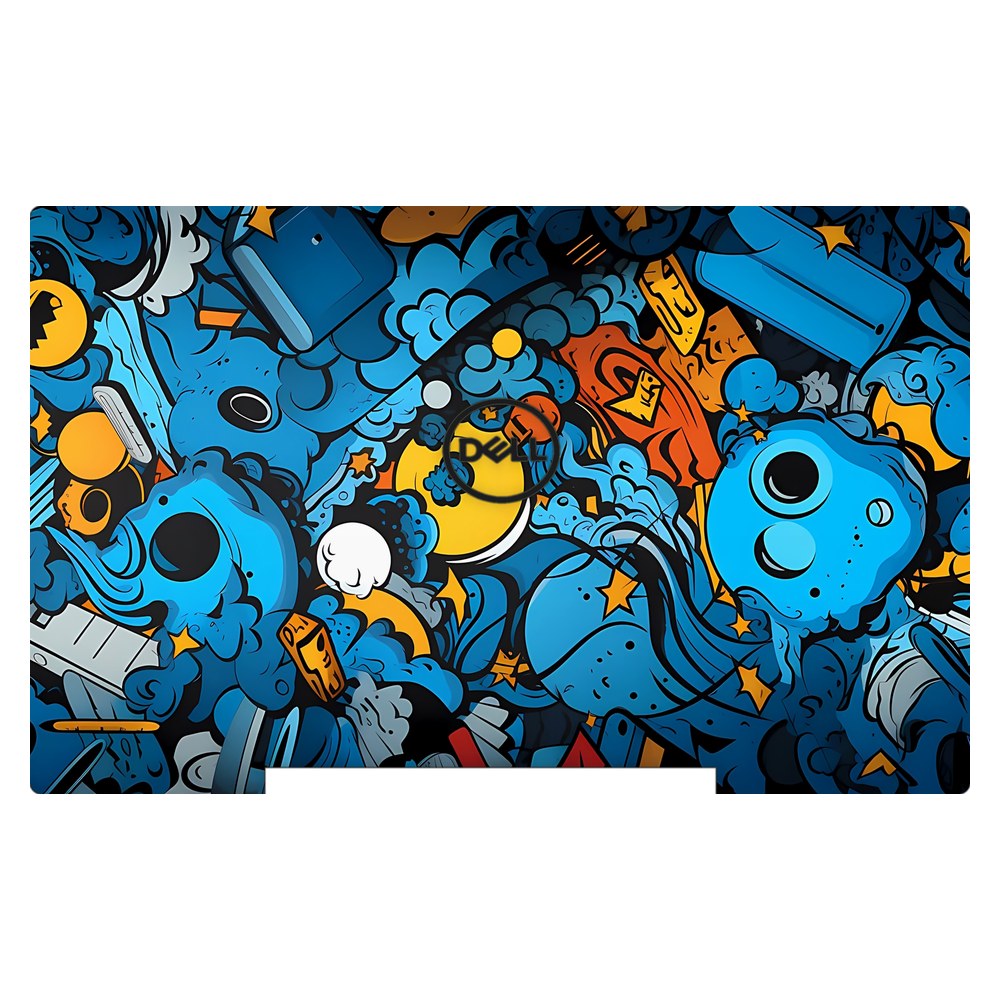Dell G7 7590 P82F laptop skin - Doodle Frenzy