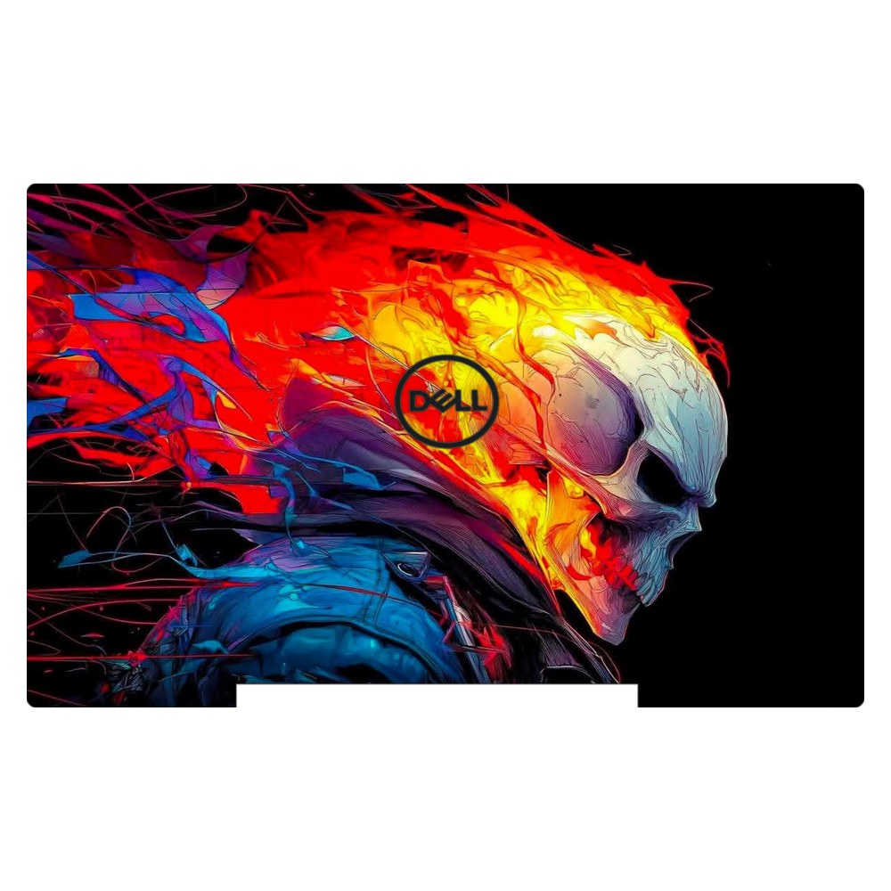 Dell G7 7590 P82F laptop skin - Ghost Rider Inferno