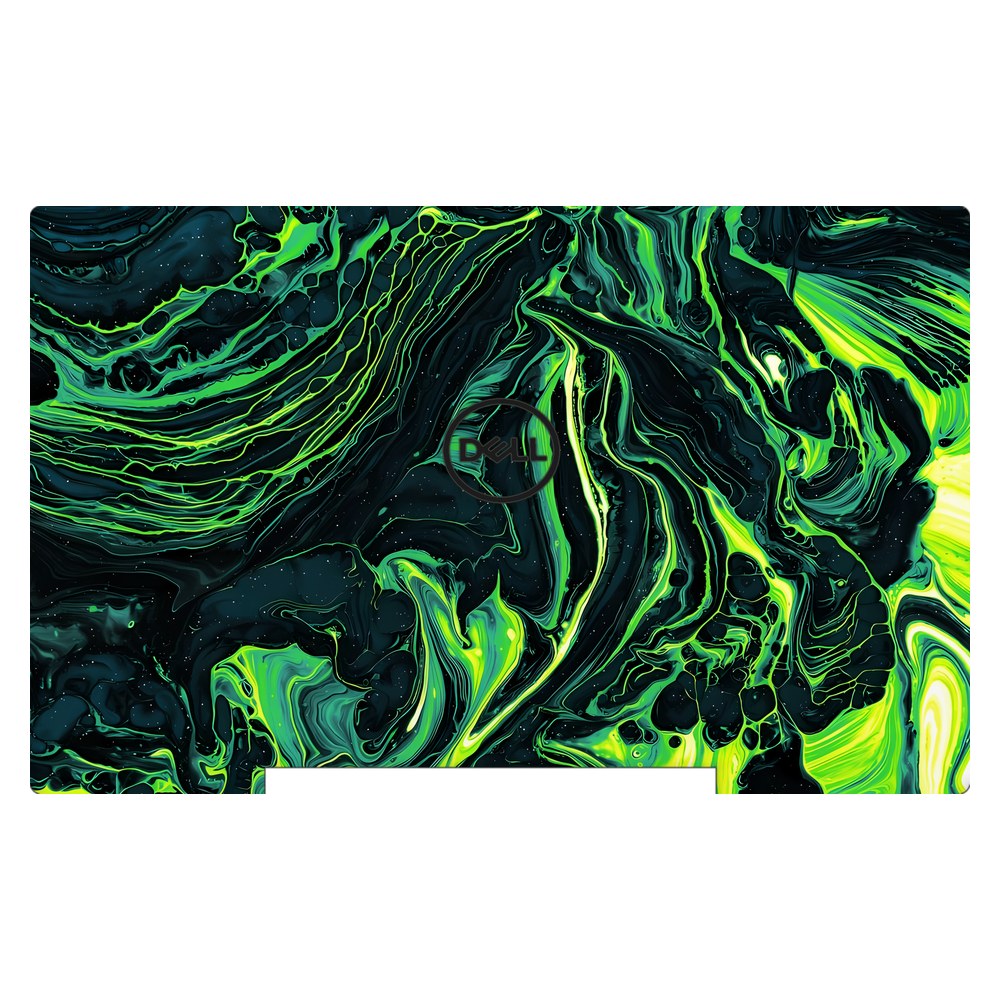 Dell G7 7590 P82F laptop skin - Green Blaze