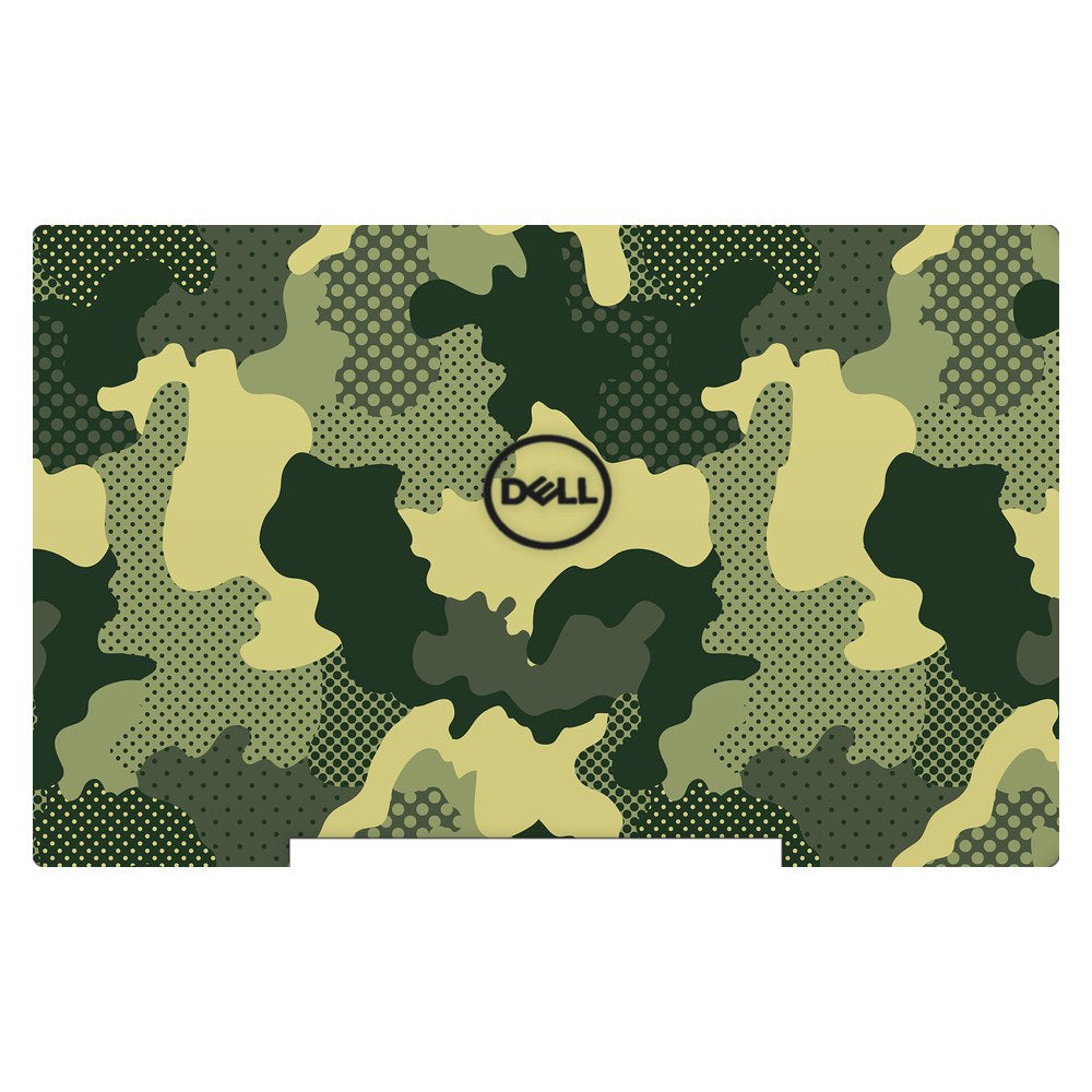 Dell G5 5590 P82F laptop skin - Military Green Camo