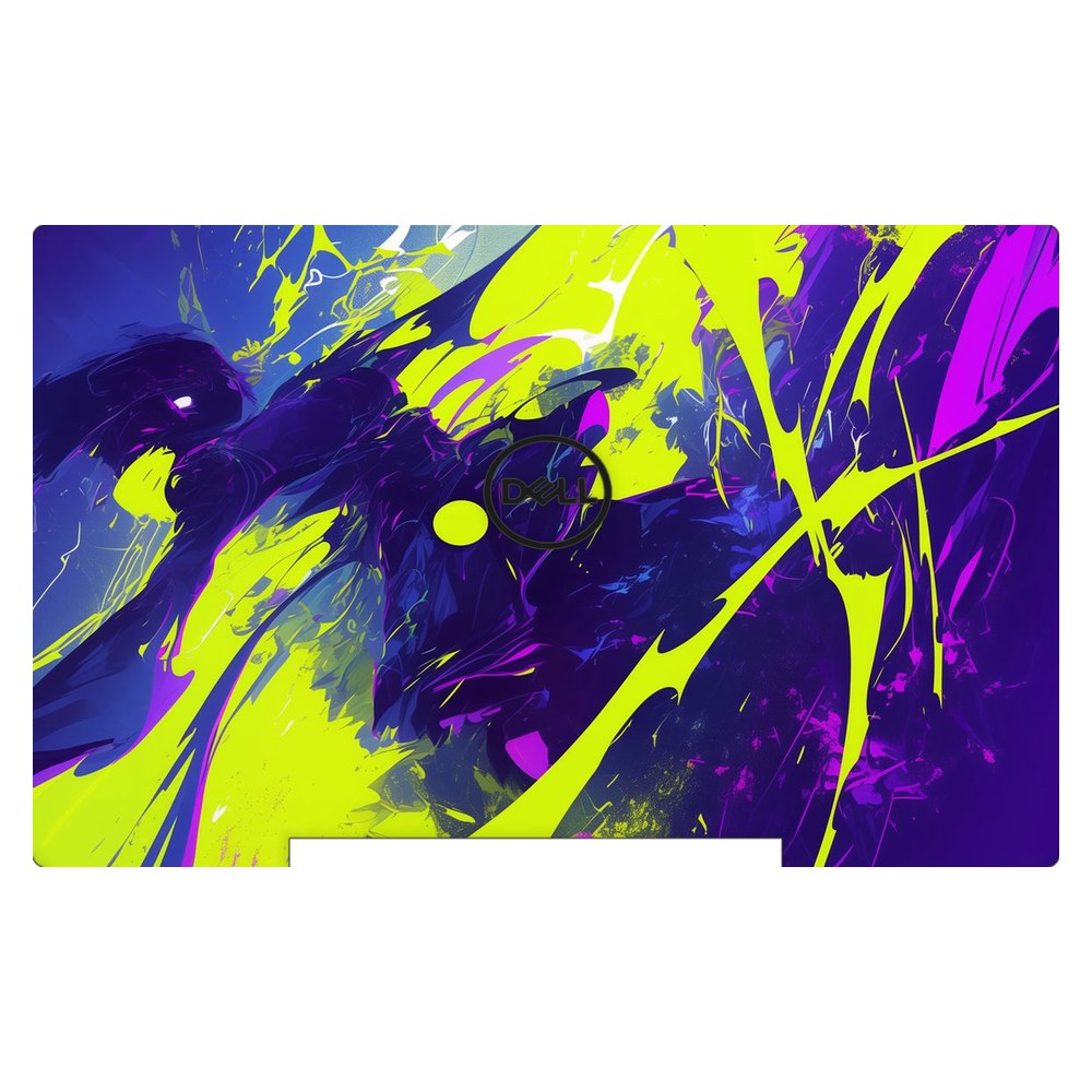 Dell G7 7590 P82F laptop skin - Neon Paint Explosion