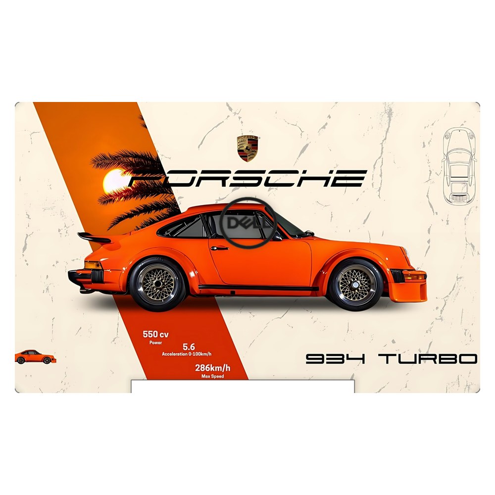 Dell G5 5590 P82F laptop skin - Porsche 934