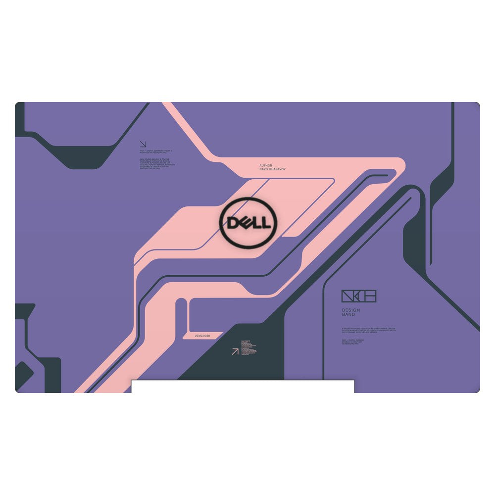 Dell G7 7590 P82F laptop skin - Purple Cyberpunk
