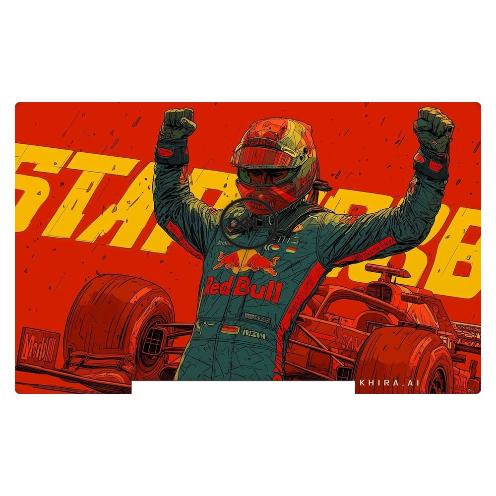 Dell G7 7590 P82F laptop skin - Red Bull Champion