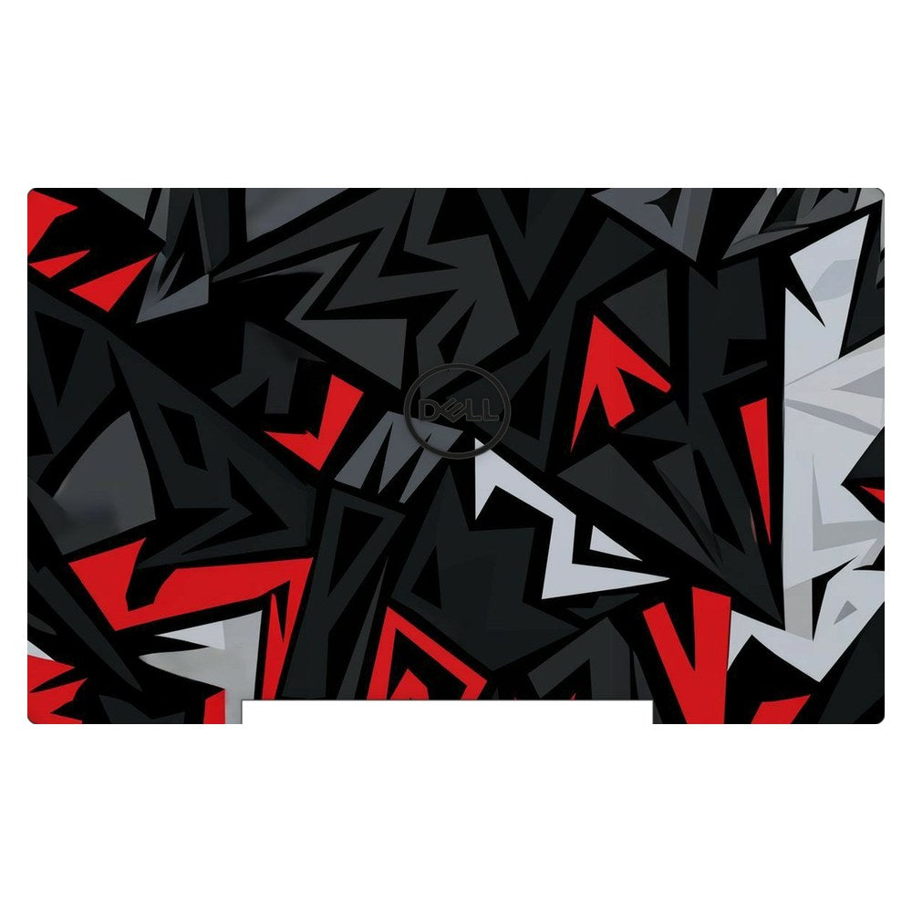Dell G5 5590 P82F laptop skin - Red Graffiti