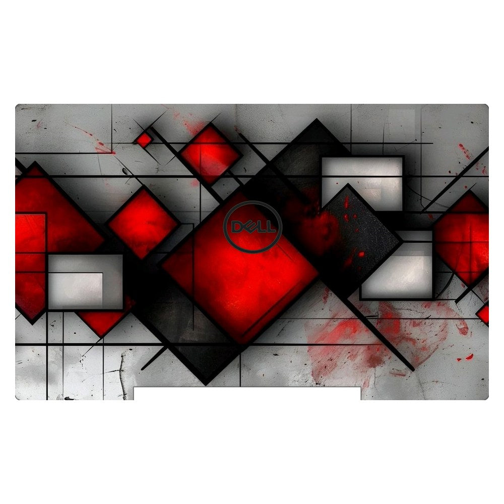Dell G5 5590 P82F laptop skin - Red Squares