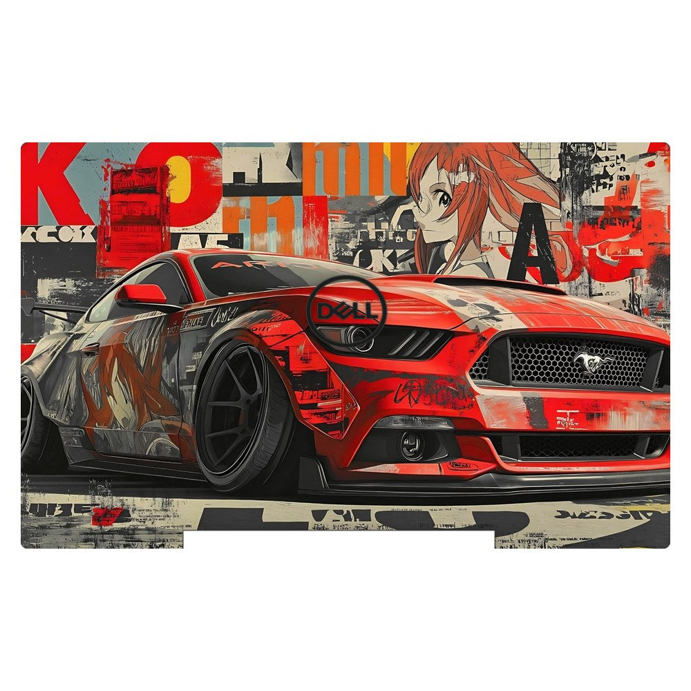 Dell G5 5590 P82F laptop skin - Scarlet Horsepower