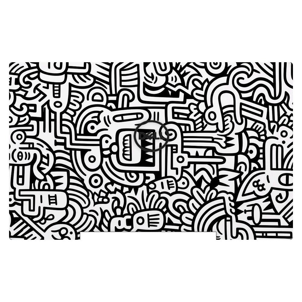 Dell G7 7590 P82F laptop skin - Surreal Abstract Illustration