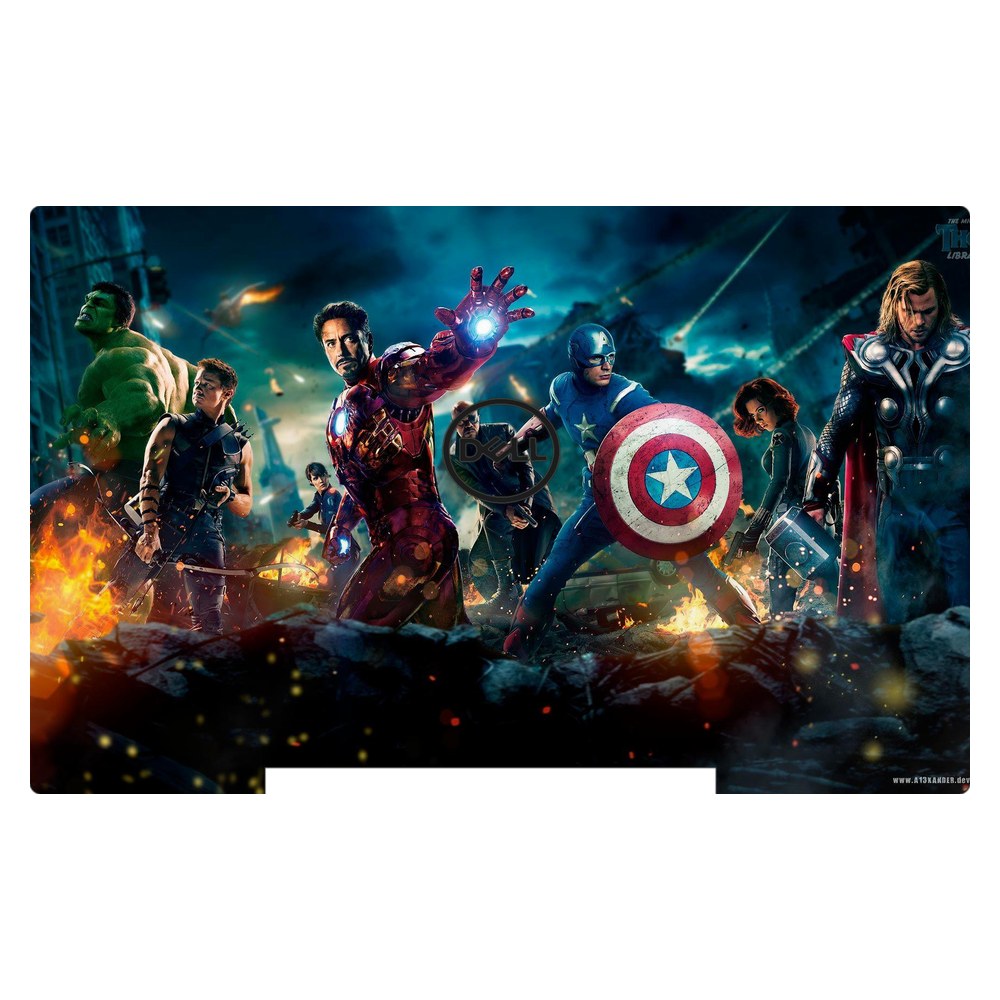 Dell G7 7590 P82F laptop skin - United We Stand