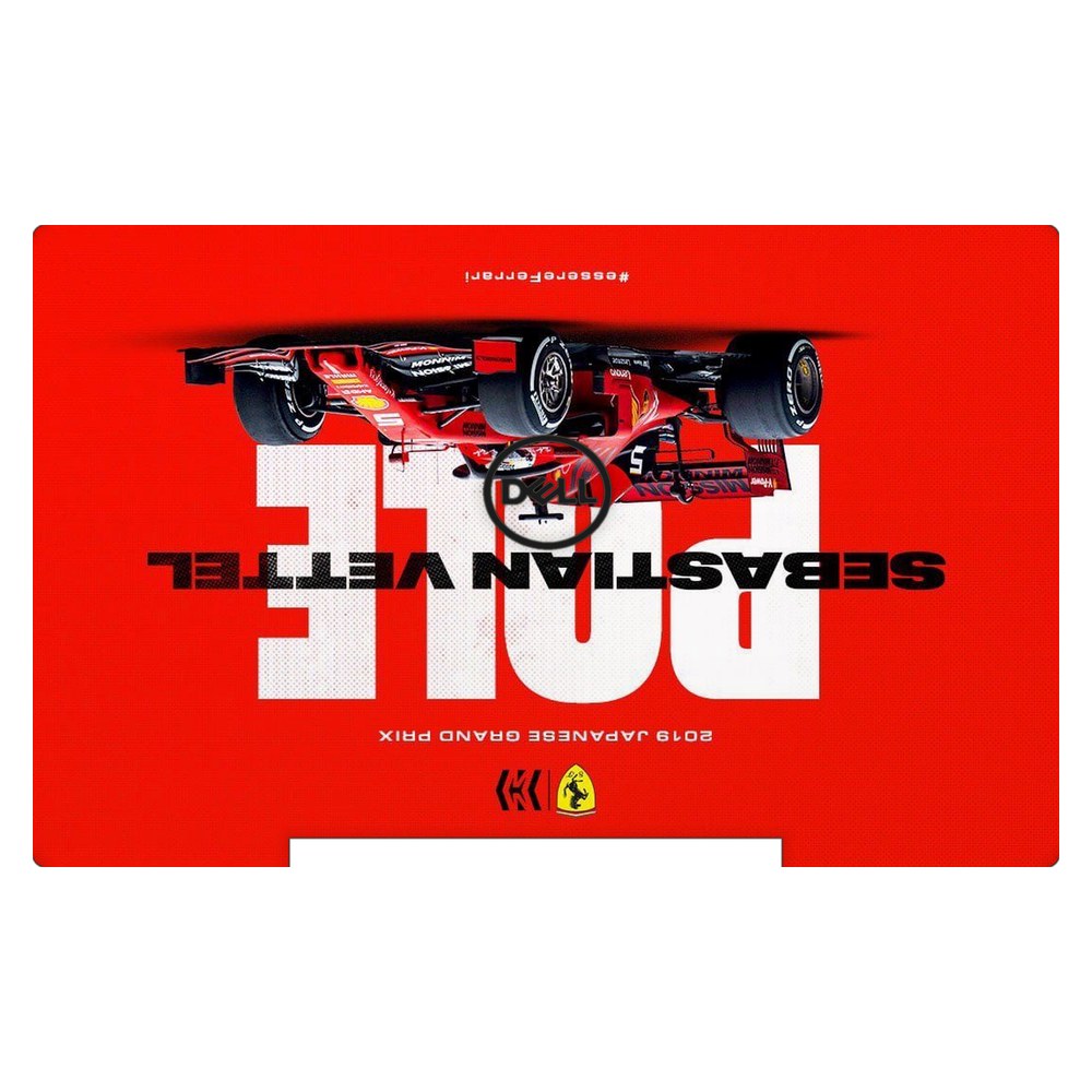 Dell G5 5590 P82F laptop skin - Vettel Suzuka Pole 2019
