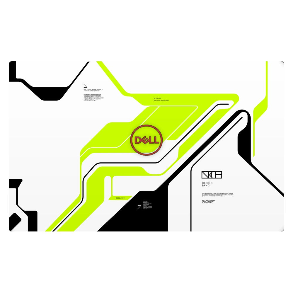 Dell G5 5587, G7 7577, 7588 P72F laptop skin - Acid Green