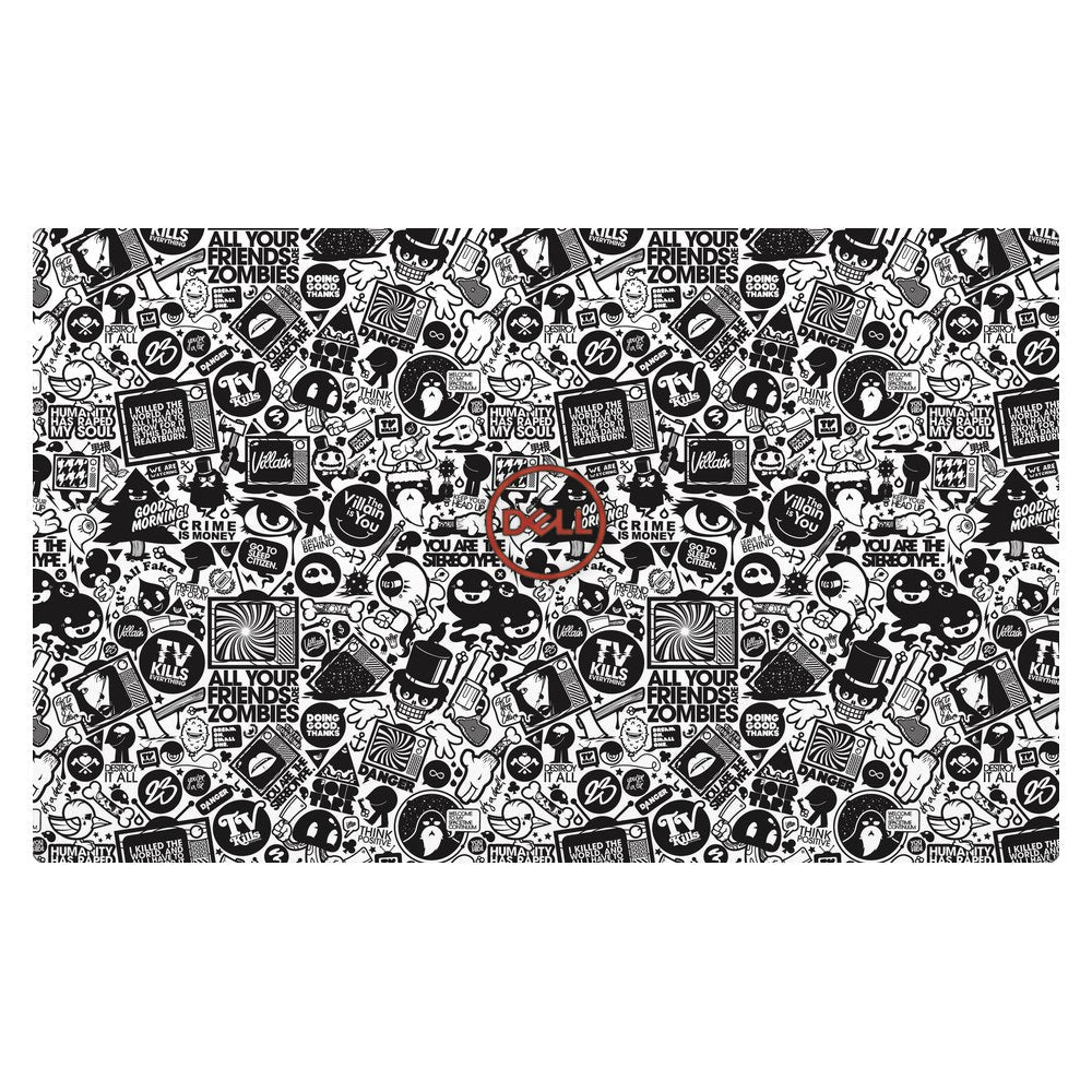 Dell G5 5587, G7 7577, 7588 P72F laptop skin - All Your Friends Are Zombies
