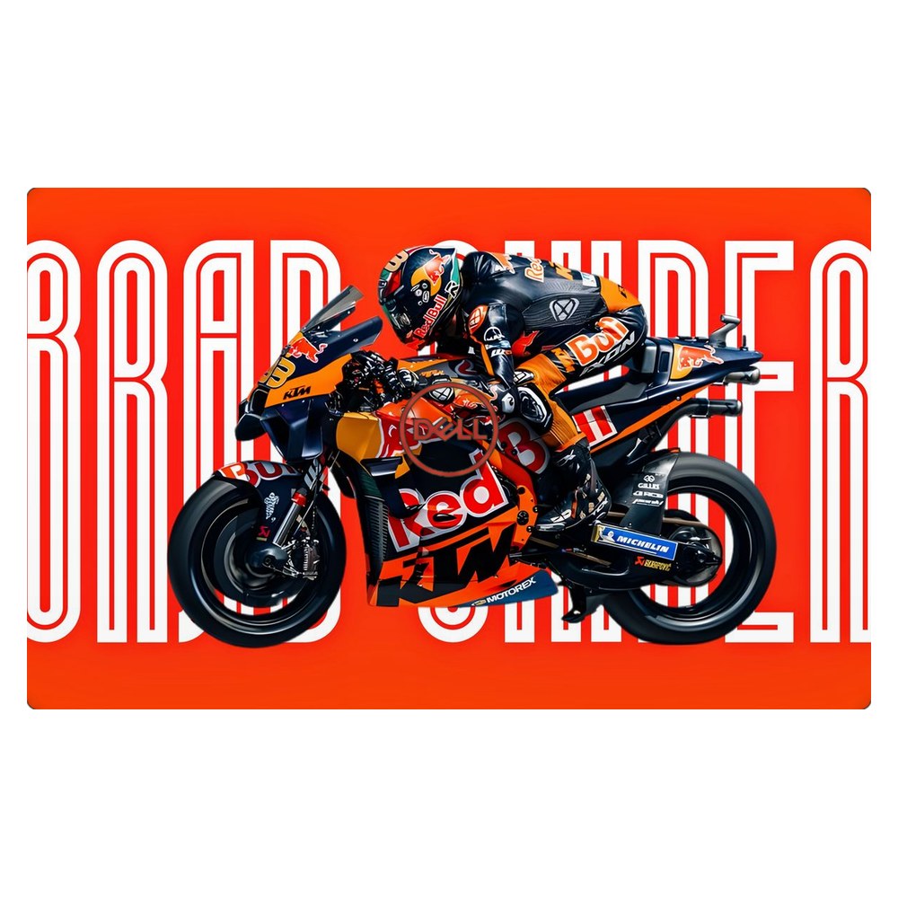 Dell G5 5587, G7 7577, 7588 P72F laptop skin - Binder RedBull KTM Action