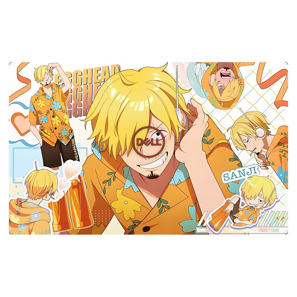 Dell G5 5587, G7 7577, 7588 P72F laptop skin - Cyber Summer Sanji