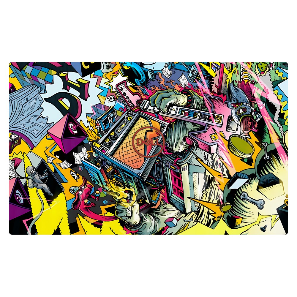 Dell G5 5587, G7 7577, 7588 P72F laptop skin - Dizzy Doodles