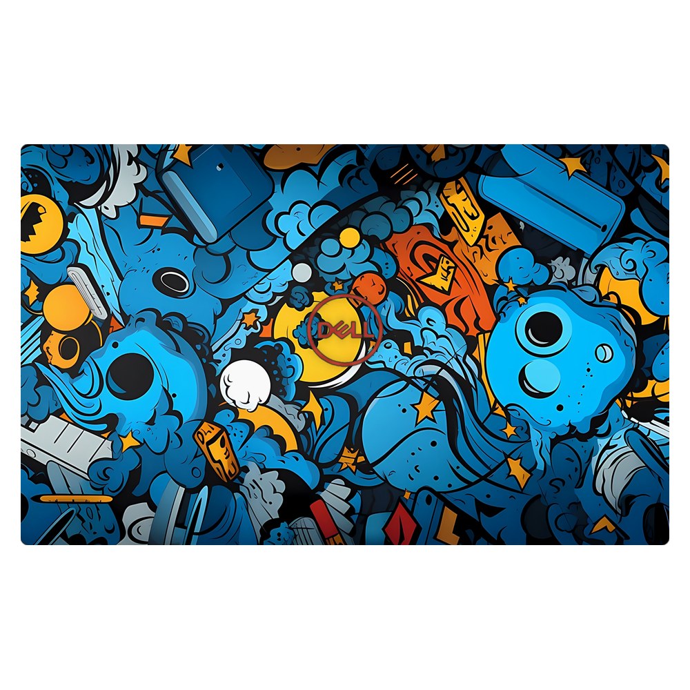 Dell G5 5587, G7 7577, 7588 P72F laptop skin - Doodle Frenzy