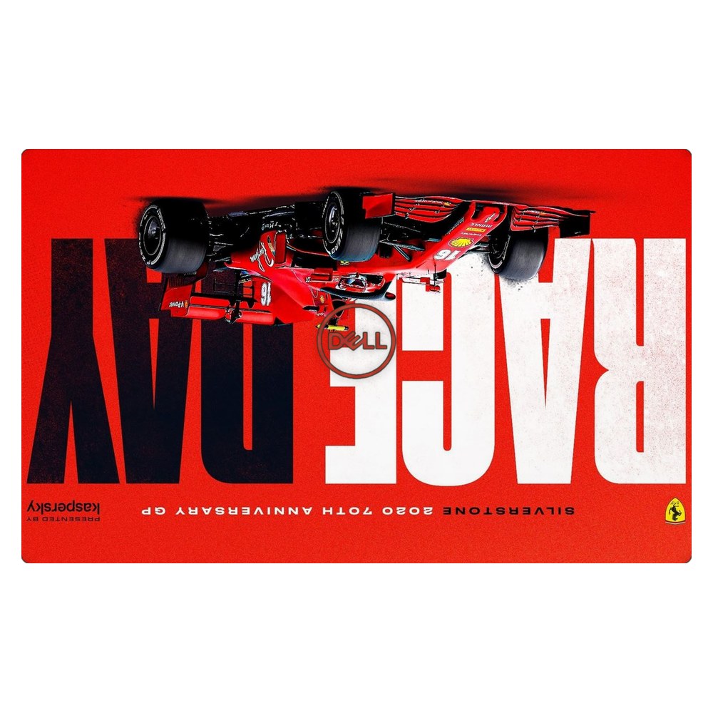 Dell G5 5587, G7 7577, 7588 P72F laptop skin - Ferrari Racing Graphic Red