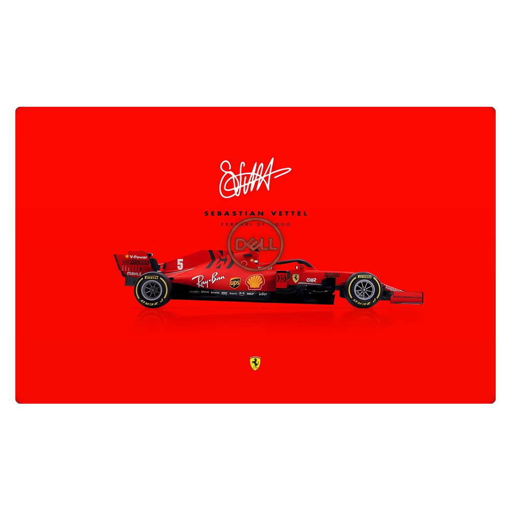 Dell G5 5587, G7 7577, 7588 P72F laptop skin - Ferrari