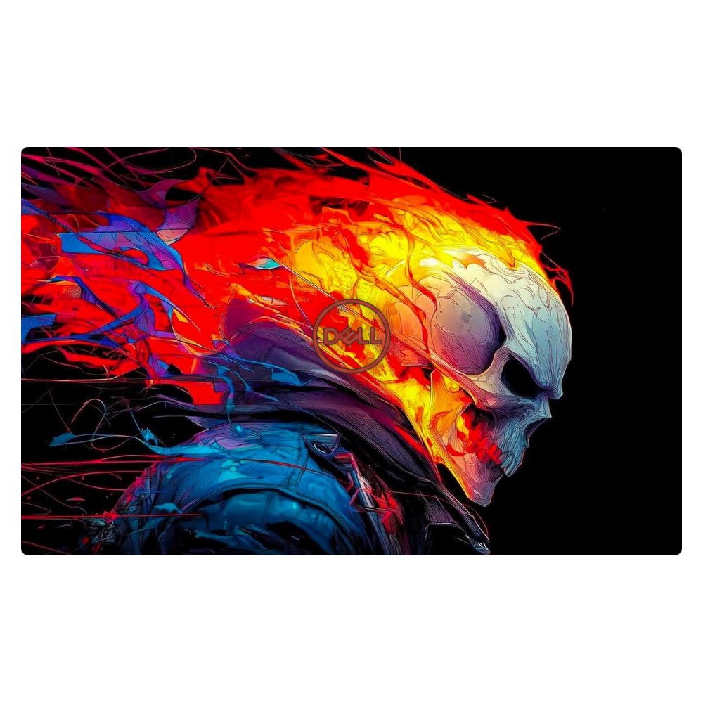 Dell G5 5587, G7 7577, 7588 P72F laptop skin - Ghost Rider Inferno
