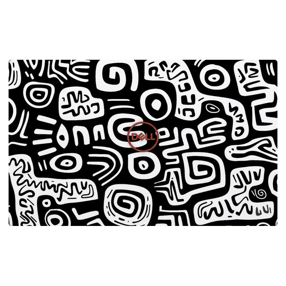 Dell G5 5587, G7 7577, 7588 P72F laptop skin - Monochrome Primitive Art