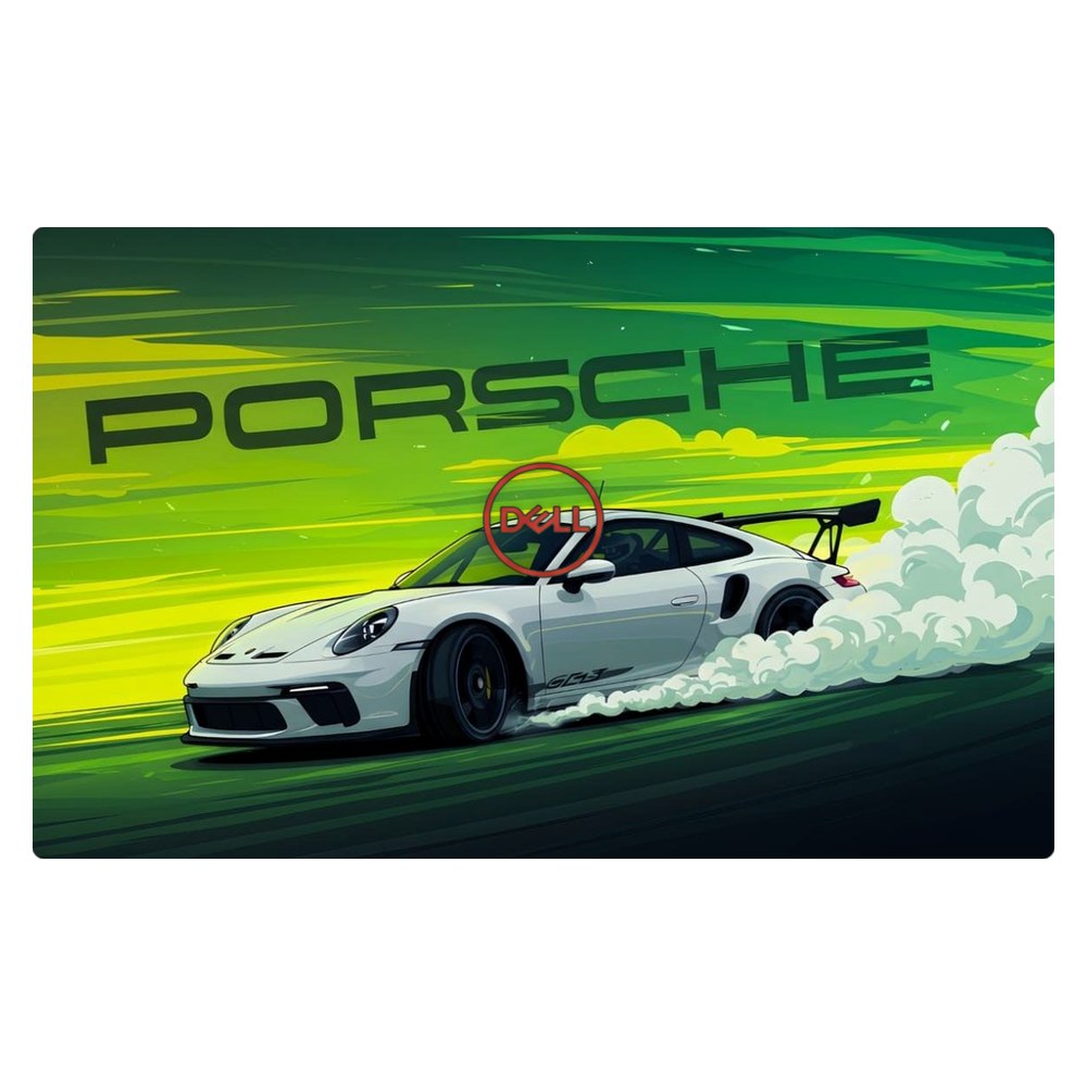 Dell G5 5587, G7 7577, 7588 P72F laptop skin - Porsche Green Drift