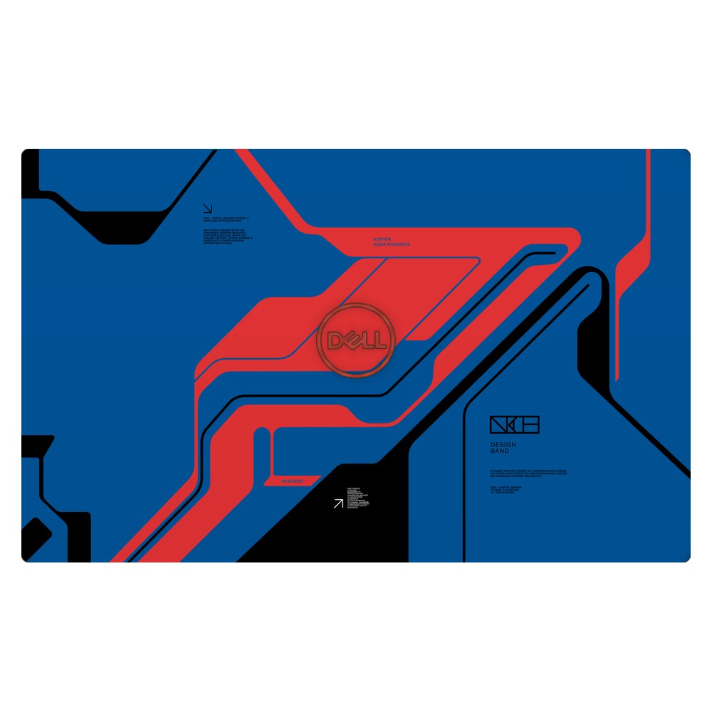 Dell G5 5587, G7 7577, 7588 P72F laptop skin - Prime Blue