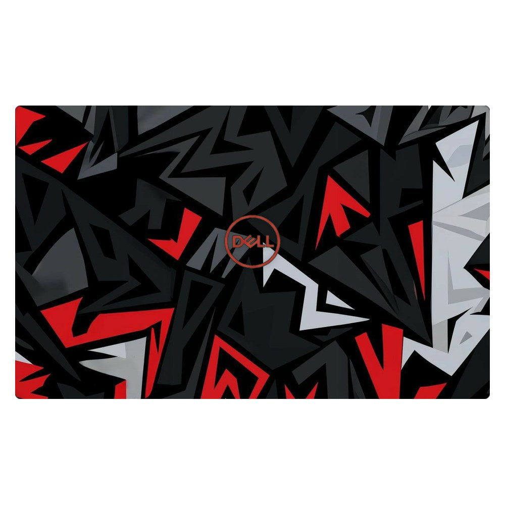 Dell G5 5587, G7 7577, 7588 P72F laptop skin - Red Graffiti