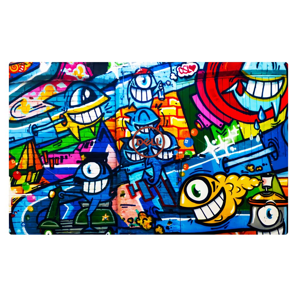 Dell G5 5587, G7 7577, 7588 P72F laptop skin - Wall Graffiti