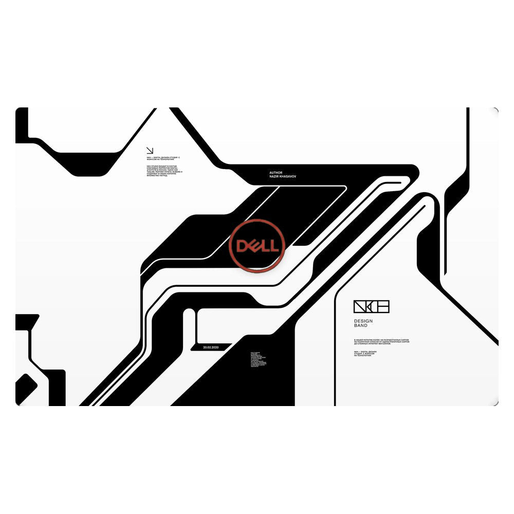 Dell G5 5587, G7 7577, 7588 P72F laptop skin - White Cyberpunk