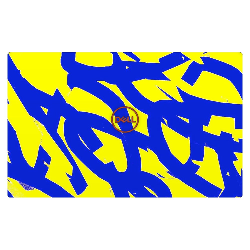 Dell G5 5587, G7 7577, 7588 P72F laptop skin - Yellow Abstract Flow