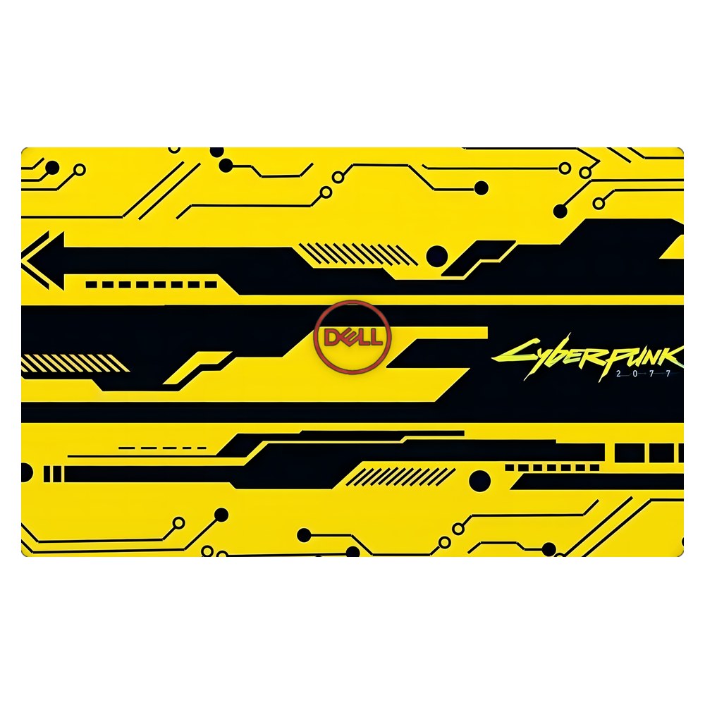 Dell G5 5587, G7 7577, 7588 P72F laptop skin - Yellow Circuit