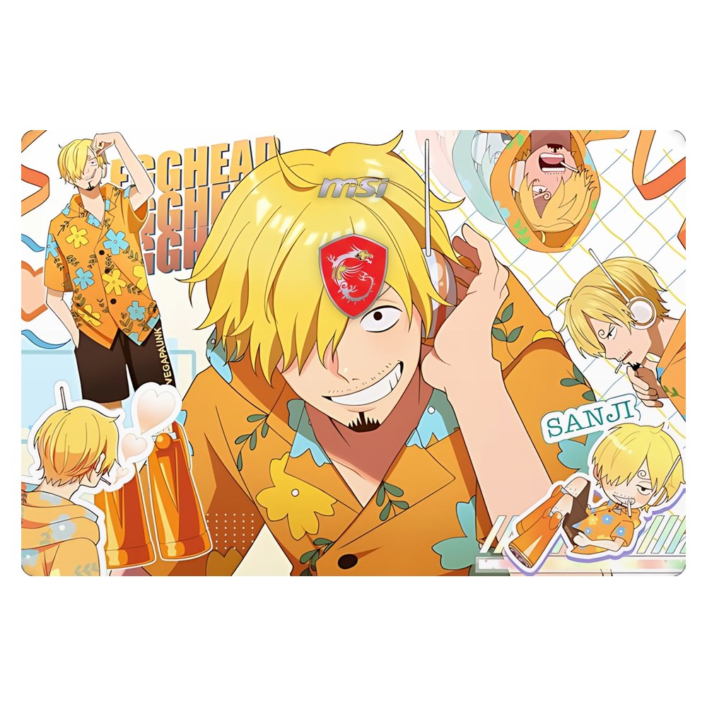 MSI GE60 2PC Apache MS-16GF laptop skin - Cyber Summer Sanji